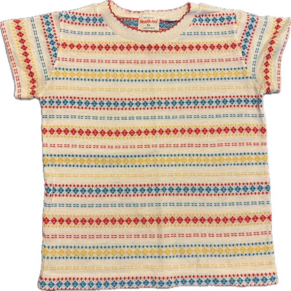 Healthtex Kids Colorful Patterned Tee